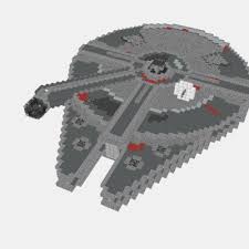 Try using a different browser or upgrading your graphics drivers. Millennium Falcon By Vino Landed 3d View Layer By Layer Mineprints