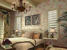 We love the pastoral motif of the wallpaper, curvaceous furniture, beautiful patterns and subtle texture in this luxurious sanctuary. Free Download American Country Style Bedroom Wallpaper Decoration Rendering 969x717 For Your Desktop Mobile Tablet Explore 50 Country Style Wallpaper For Bedrooms French Country Wallpaper French Country Wallpaper Patterns