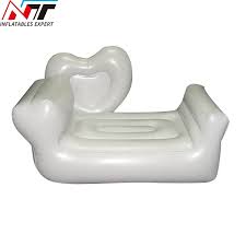 heavy duty vinyl pvc inflatable lounge funny sofa high quality baseball shaped chair view high quality baseball shaped chair product details from new time pl inflatable inflatable sofa inflatable sofa bed