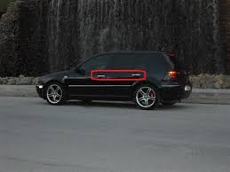 Volkswagen Golf 4 1998 2004 Krom Kapi Kolu 4 Parca Paslanmaz Celik