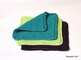 I love knitting, but with the holidays coming up, i already find myself with limited time on my hands. Learn To Knit A Dishcloth V E R Y P I N K C O M Knitting Patterns And Video Tutorials