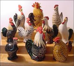 Stuart Bass Rooster Pie Bird Funnel Vent White Banty Bantam English Chicken Farm Pie Bird Rooster Chickens And Roosters