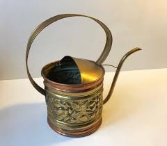 5 out of 5 stars. Antique English Watering Can In Copper And Brass For Sale At 1stdibs