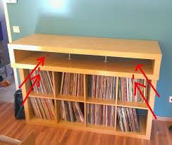 Minimalistic Fast Buildup Dj Console Ikea Hackers Dj Room Dj Table Ikea Hackers