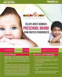 The child daycare is booming, as there is always a need for this type of service. Fruit Caricature Child Care Franchise India