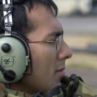 Staff Sgt. Keith Cordle (left), and Senior Airman Josh