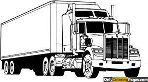 Kenworth Coloring Pages Truck Coloring Pages Semi Trucks Big Trucks