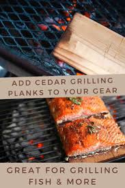 Cedar Grilling Planks For Fish In 2020 Cedar Grilling Planks Bbq Recipes Grilling Planks