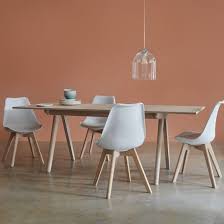 The Jerry 4 Seater Dining Set Is The Perfect Addition To Any Dining Space The Set Include White Dining Chairs Habitat Dining Chairs Oak Extending Dining Table