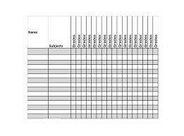 30 free gradebook templates template archive