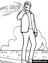 The Beatles Coloring Pages Coloring Home