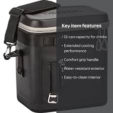 Thermos ICON Series Cooler, 12 Can, Graphite - Walmart.com