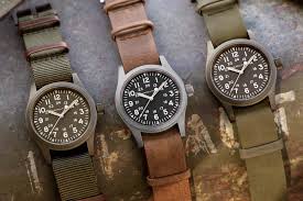 The main color is black of course without any broad arrow markings. Introducing The Hamilton Khaki Field Mechanical 38mm Watches For 2019