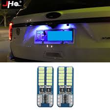 2pcs Ice Blue Lamp License Plate Led Light Bulbs Kit For Ford Explorer 2011 2018 Ford Explorer Blue Lamp Led Lights