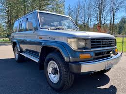 Compare 1991 toyota land cruiser different trims ». Boeki Usa Used 1991 Silver Blue 2 Tone Toyota Land Cruiser Prado Ex For Sale In Vancouver Wa 98660