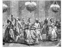 Image of Napoleonic era social gatherings ballroom
