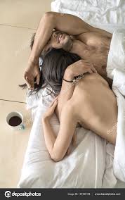 Sexy hugging couple — Stock Photo © bezikus 157420104