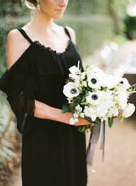 Black and white bridesmaid bouquets. 14 Classic Wedding Bouquets Timeless Black And White Chic Tesselaar Flowers