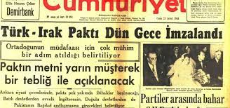 1955 Bagdat Pakti Nin Sonuclari 2020 Bagdat Parti Nane