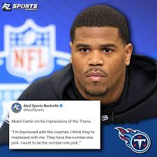 Abdul Carter and the #Titans could be the perfect match 👀