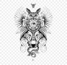 To fully achieve the 3d effect, a realistic shadow of the dragonfly is included in the design. Tattoo Animal Totem Tribe Symbol Png 564x798px Tattoo Animal Animaltotem Art Black And White Download Free