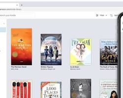 Amazon Kindle website