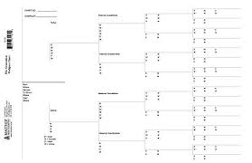 amazon com five generation ancestor pedigree chart arts