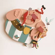 Cartoon Paper Crafts By Marco Raffaelli Paper Artist Paper Art Art