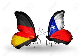 Revive la repetición del chile vs alemania partido de la copa confederaciones rusia 2017 por tvn! Dos Mariposas Con Banderas En Las Alas Como Simbolo De Las Relaciones De Alemania Y Chile Fotos Retratos Imagenes Y Fotografia De Archivo Libres De Derecho Image 22907858