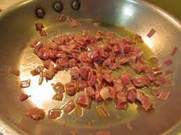 Try our easy to follow pearl couscous with mushrooms, spinach and pancetta recipe. Israeli Couscous With Pancetta Spinach Golden Raisins The Boston Marathoner