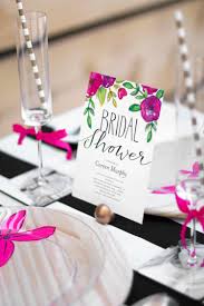 The best thing about doing these bridal shower table decorations yourself is it's super easy! Garden Party Bridal Shower Kristi Murphy Diy Blog