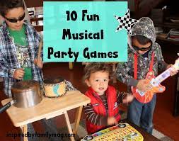 10 Fun Musical Party Games Inspired By Familia Music Party Music Birthday Party Musical Birthday Party