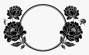 Once you have found your niche, you can continue to download full res images for your other projects. Frame Design Flower Clipart Black 15 Black And White Clipart Flowers Frame Black And White Hd Png Download Kindpng