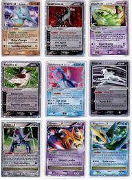 Poka C Mon Lot De Cartes Cartes Frana Aises Rakuten Imprimer Carte Pokemon Carte Pokemon Carte Francaise