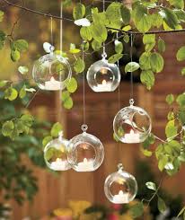 3 Glass Globe Tea Light Holders Garden Yard Outdoor Decor Hanging Glass Vase Hanging Vases Hanging Glass Planters