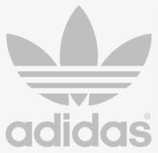 Adidas half shoes black white on transparent background png. White Adidas Logo Png Images Transparent White Adidas Logo Image Download Pngitem