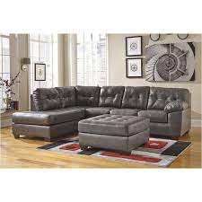 Shop ashley furniture homestore online for great prices, stylish furnishings and home decor. 2010267 Ashley Furniture Alliston Durablend Gray Raf Sofa