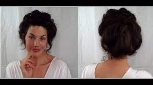Easy Edwardian Mr Selfridge Kitty Hair Tutorial Gibson Girl Victorian Updo Style Vintagious Y Edwardian Hairstyles Victorian Hairstyles Gibson Girl Hair