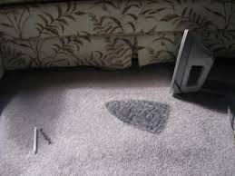Carefully place a carpet fiber cut from another area onto the adhesive. Carpet Iron Burns Fix My Carpets Now 630 866 8111