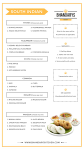South Indian Veg Menu Wedding Catering Menu Indian Food Menu Indian Food Recipes
