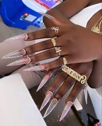 Xllkay In 2020 Long Acrylic Nails Trendy Nails Red Nails