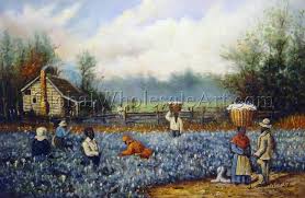 William Aiken Walker Share Croppers In The Deep South Oil Paintings On Canvas Southern Art Farm Scene African American Art