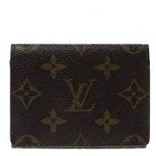 Each can be customized with any name, initials, monogram, business title, company name and other details. Louis Vuitton Monogram Canvas Business Card Holder Louis Vuitton Tlc