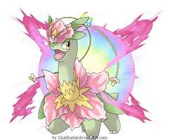 Mega Meganium Black Pokemon Anime Pokemon