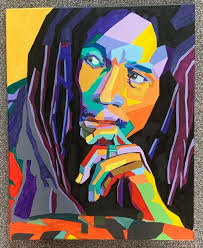 Usually when I'm painting at the weekend it means I'm making a mess of a  bedroom or a bathroom.