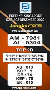 Prediksi Sgp Rabu 02 Desember 2020 Di 2020