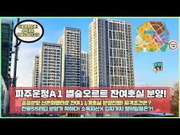 파주운정 2억대 전용55제곱미터 신혼희망타운 공공분양 무순위 청약정보 - YouTube