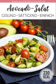 Gesunde Avocado Bowl Sattmacher Zum Abnehmen Kalorien Geniessen Rezept Salate Gesund Avocado Avocado Salat