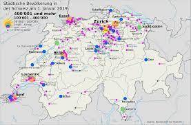 The city of bern is the de facto capital of switzerland. List Of Cities In Switzerland Wikipedia