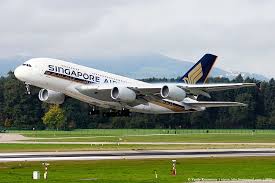 singapore airlines airbus a380 take off singapore airlines airbus a380 airbus